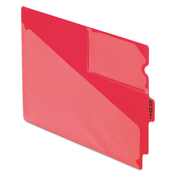 Pendaflex® Colored Poly Out Guides With Center Tab, 1-3-cut End Tab, Out, 8.5 X 11, Red, 50-box freeshipping - TVN Wholesale
